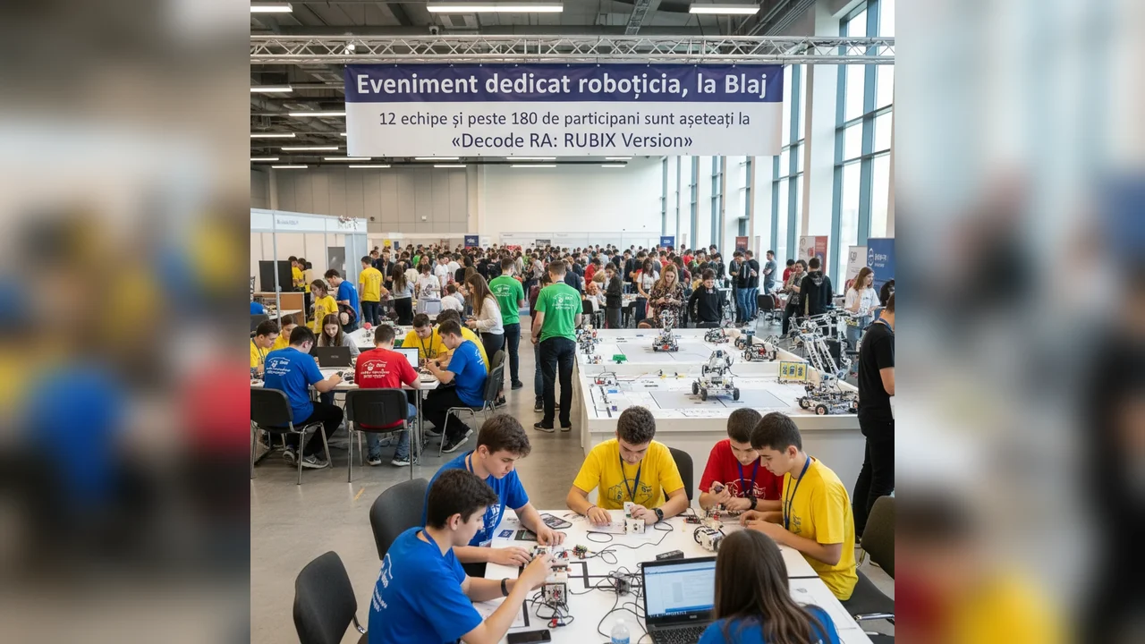 12 echipe și peste 180 de participanți la Decode RA: RUBIX Version