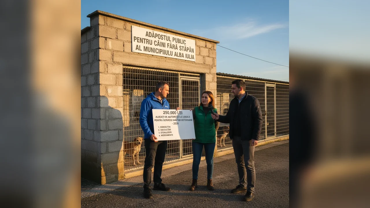 250.000 lei pentru servicii veterinare câini 2026