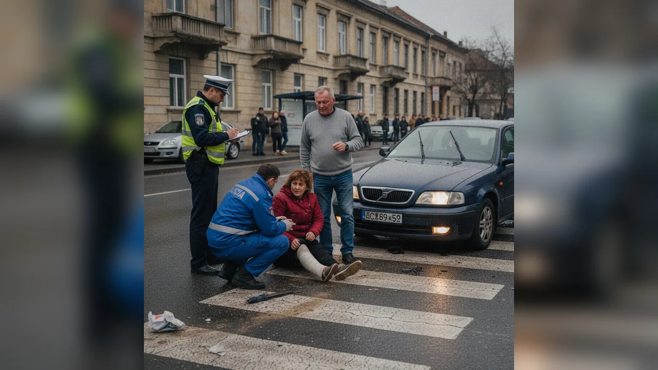 Accident în Alba Iulia: Pietonă lovită de șofer băut