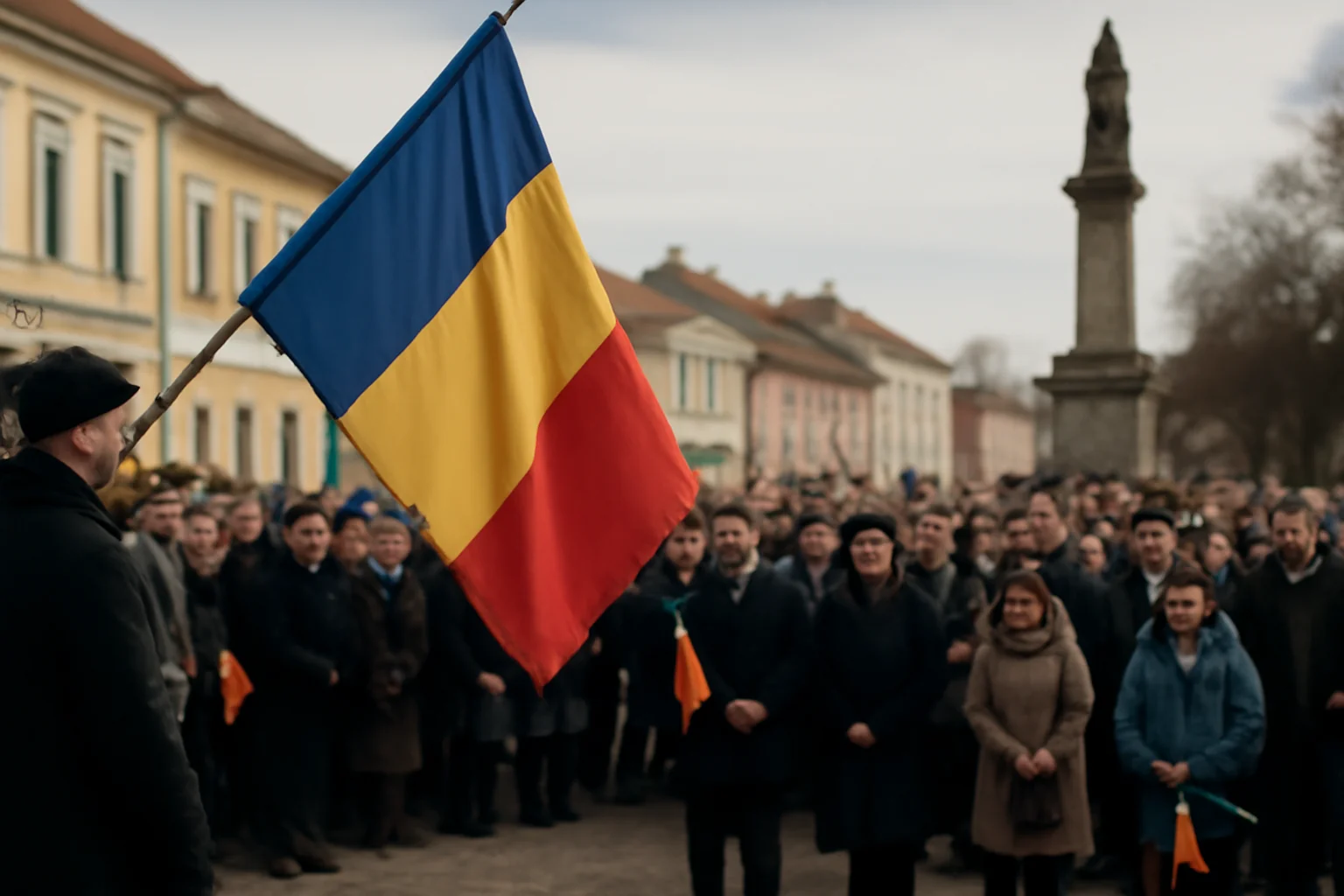Aiudenii au jucat Hora Unirii în centru. Cum au marcat Ziua Unirii Principatelor