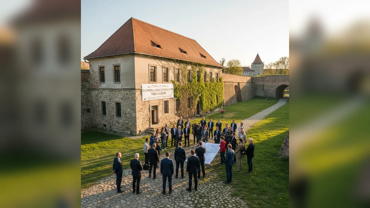 Alba Iulia: nouă licitație pentru concesionarea unei clădiri din șanțurile Cetății Alba Carolina