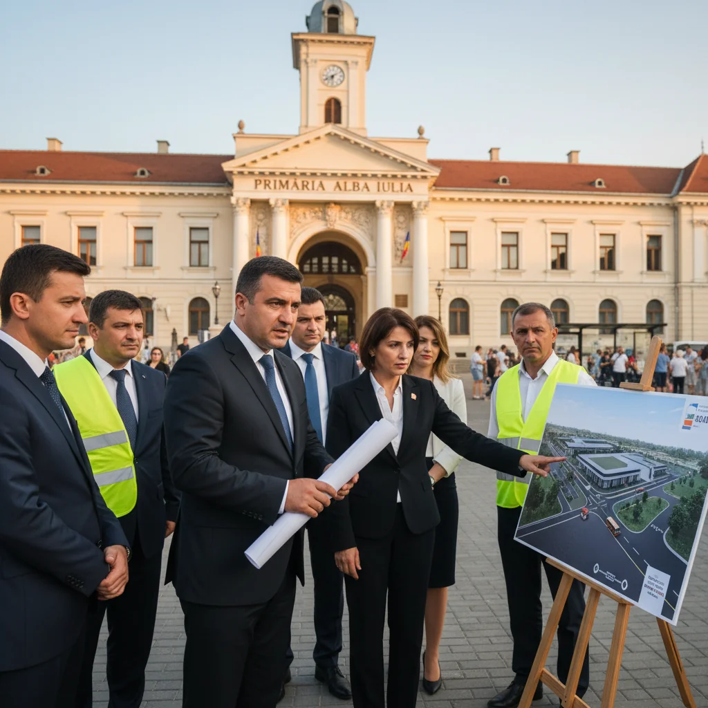 Alba Iulia: Primăria a semnat contractul pentru documentația delegării serviciului de transport public