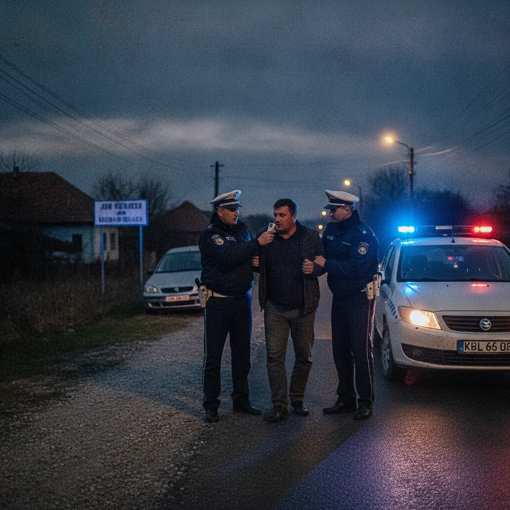 Alba Iulia: șofer din Săsciori, depistat cu 0,41 mg/l alcool