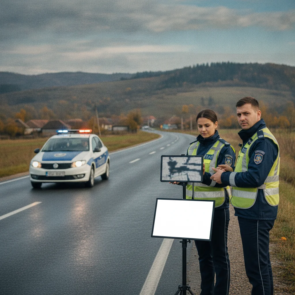 Alba: sistemul e-SIGUR monitorizează zonele cu risc rutier