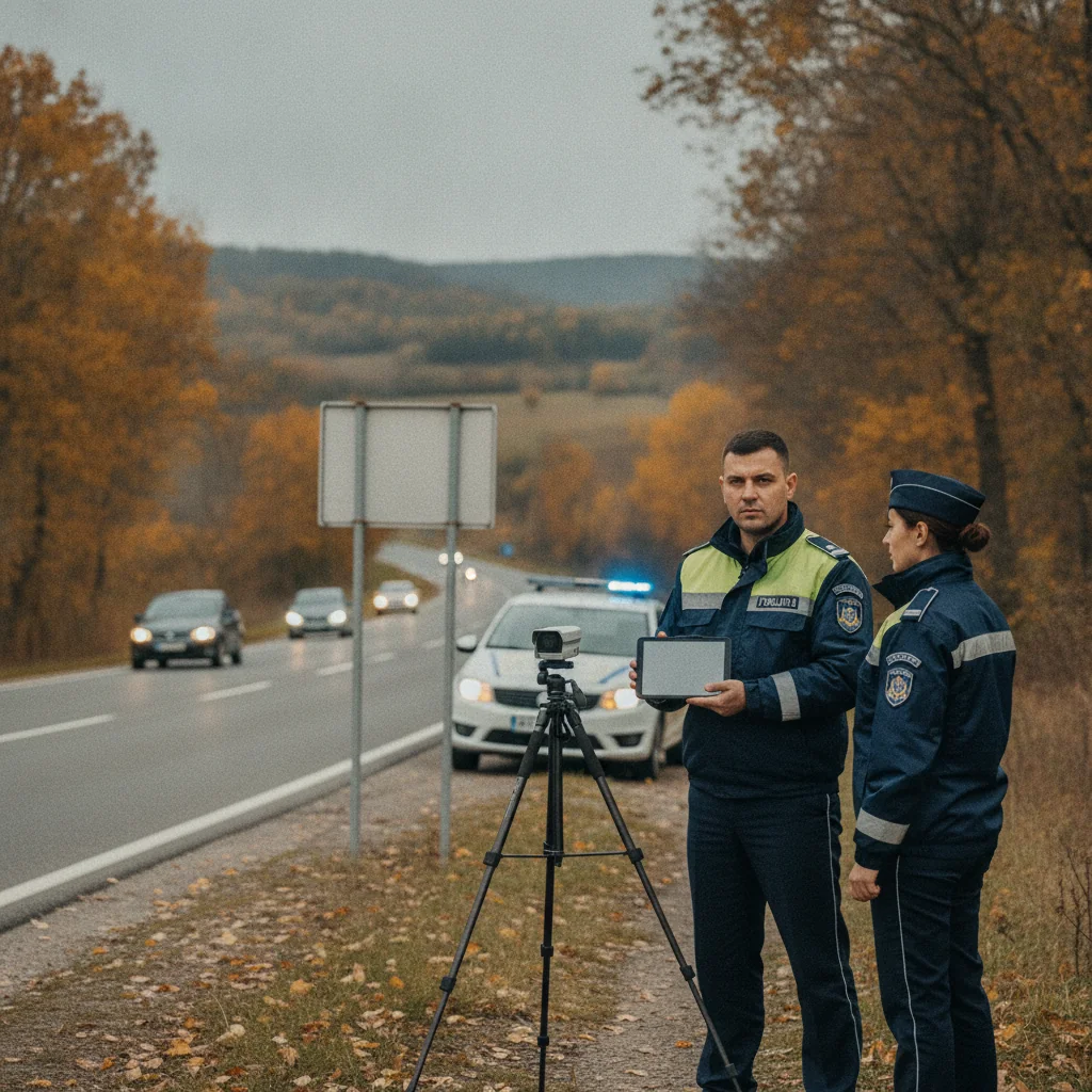 Alba: sistemul e-SIGUR urmărește viteza și abaterile din trafic