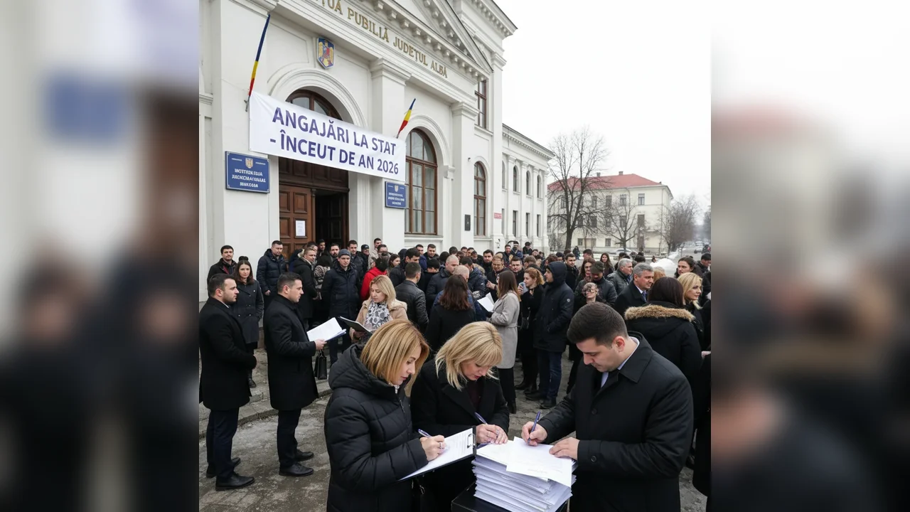 Angajări la stat în Alba Iulia: listă actualizată de posturi vacante în instituții publice din județul Alba