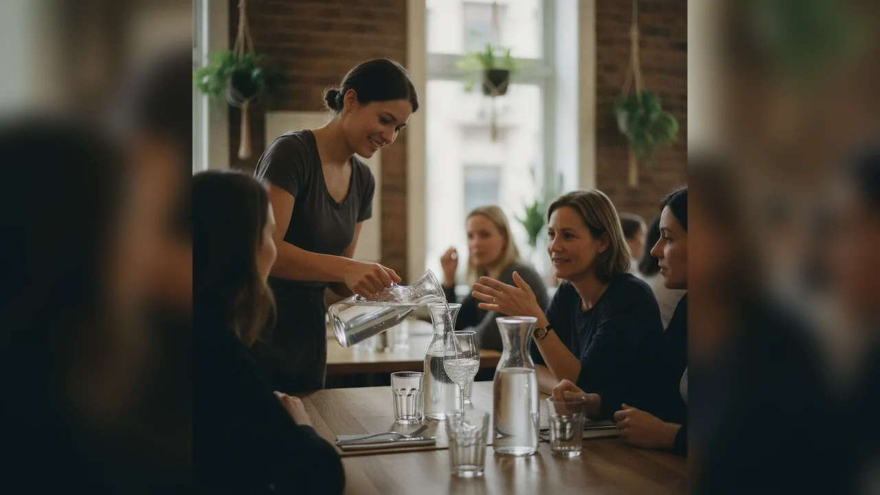 Apă gratuită la robinet în restaurante