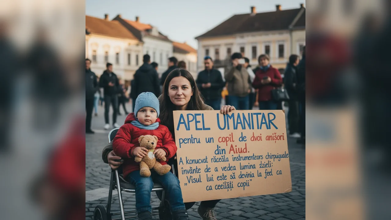 APEL UMANITAR pentru un băiețel din Aiud cu nevoie urgentă