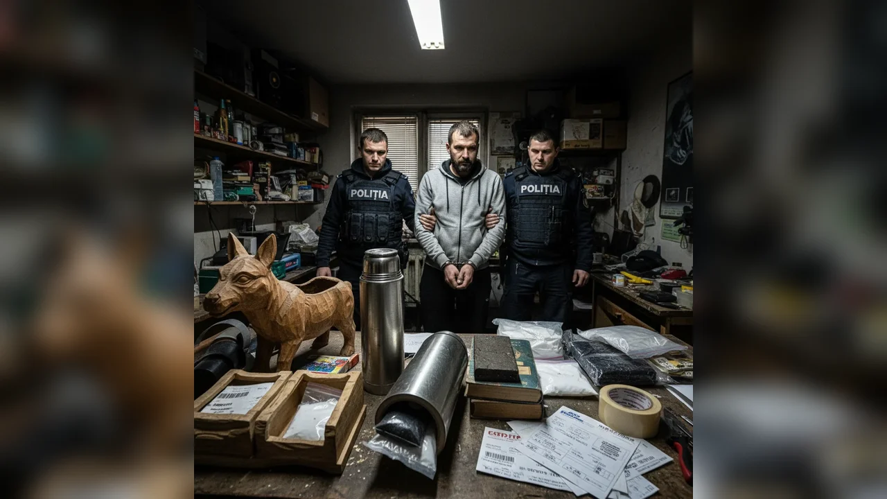ascundea drogurile în diverse obiecte expediate prin firme de curierat