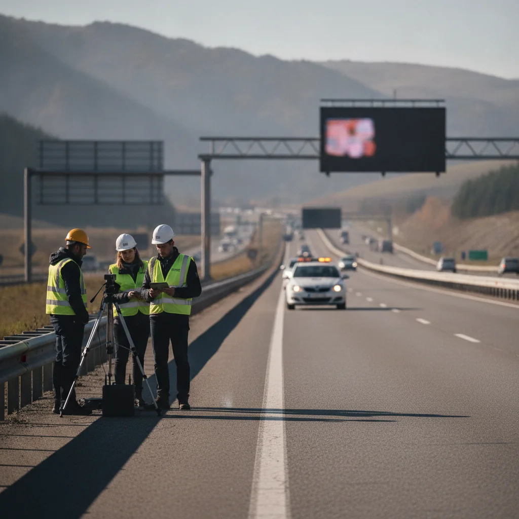 Au început anchetele de circulație Origine-Destinație pe autostrăzile și drumurile naționale din România