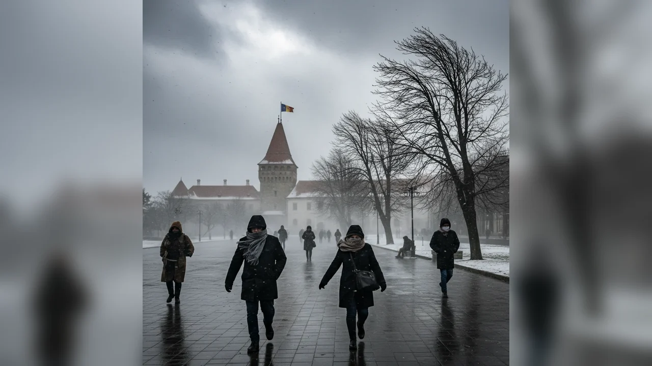 Avertizare de vânt puternic la Alba Iulia: Cod galben extins până în noaptea de Revelion