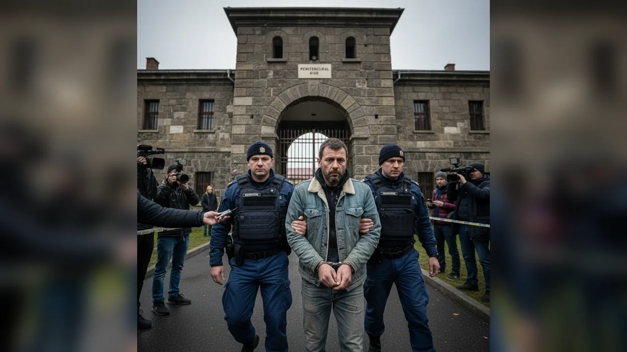 Bărbat de 30 de ani, încarcerat la Penitenciarul Aiud pentru infracțiune de distrugere