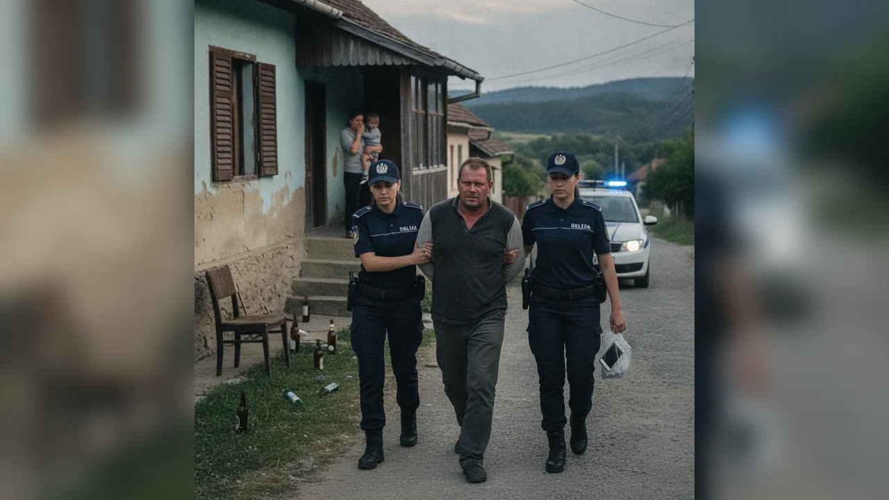 Bărbat din Bihor, reținut la Horea după ce și-a amenințat partenera