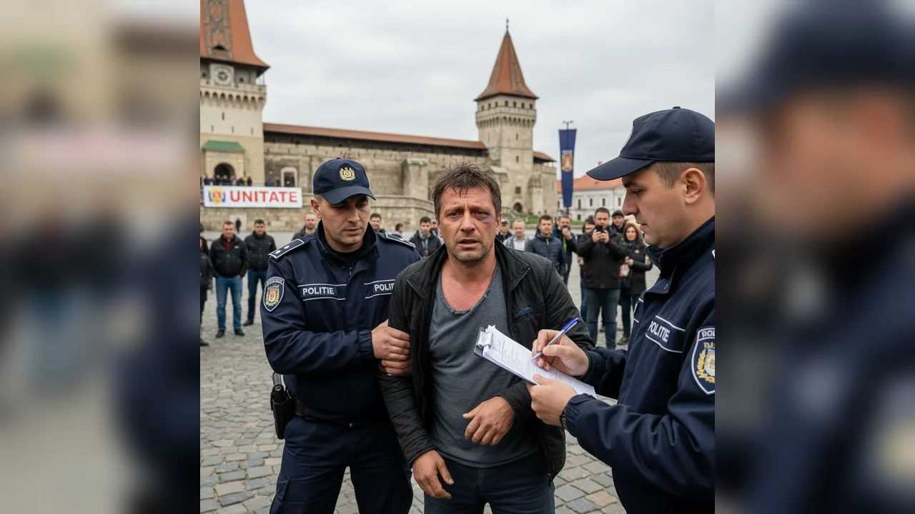 Bărbat sancționat de poliție la Alba Iulia după un mesaj adresat lui Călin Georgescu