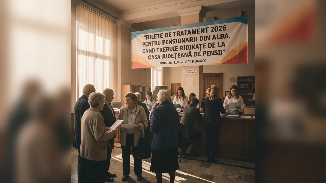 Bilete de tratament 2026 pentru pensionarii din Alba, detalii esențiale