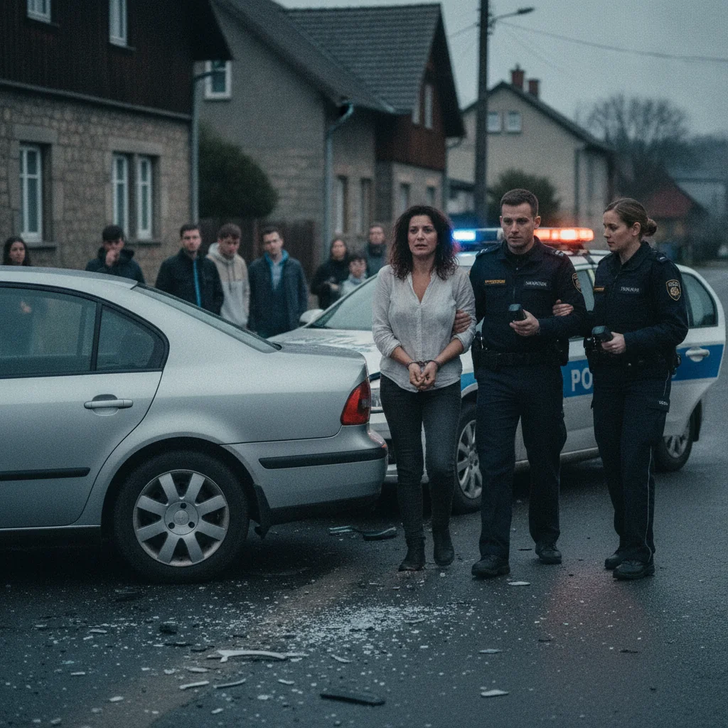Bistra: șoferiță reținută după un accident și alcoolemie de 0,96 mg/l