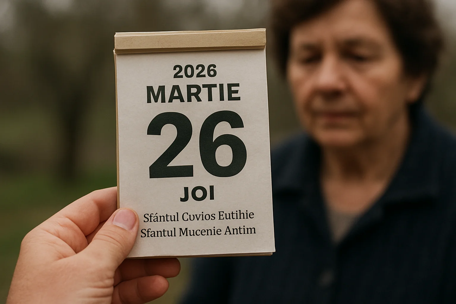 Calendar ortodox – 26 martie 2026