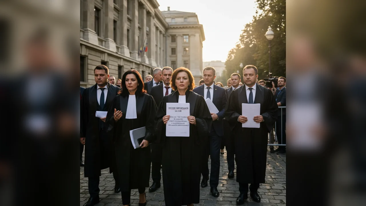 CCR validează legea ce reduce pensiile și crește vârsta de pensionare pentru magistrați
