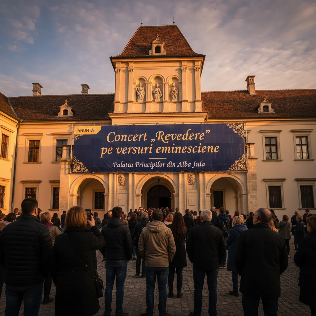 Concert de pian și cor „Revedere”, anunțat la Palatul Principilor din Alba Iulia