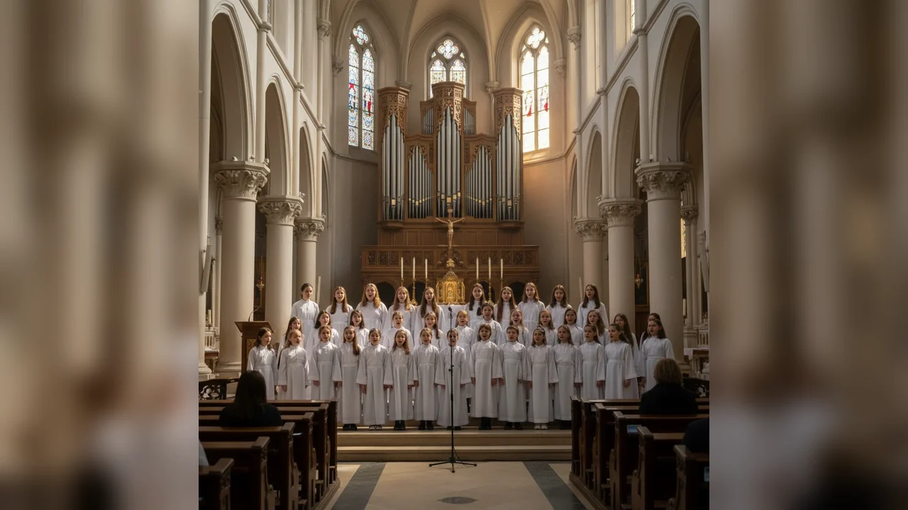 Concertul Corului de copii Theotokos, vineri la Catedrala Romano-Catolică Sfântul Mihail din Alba Iulia