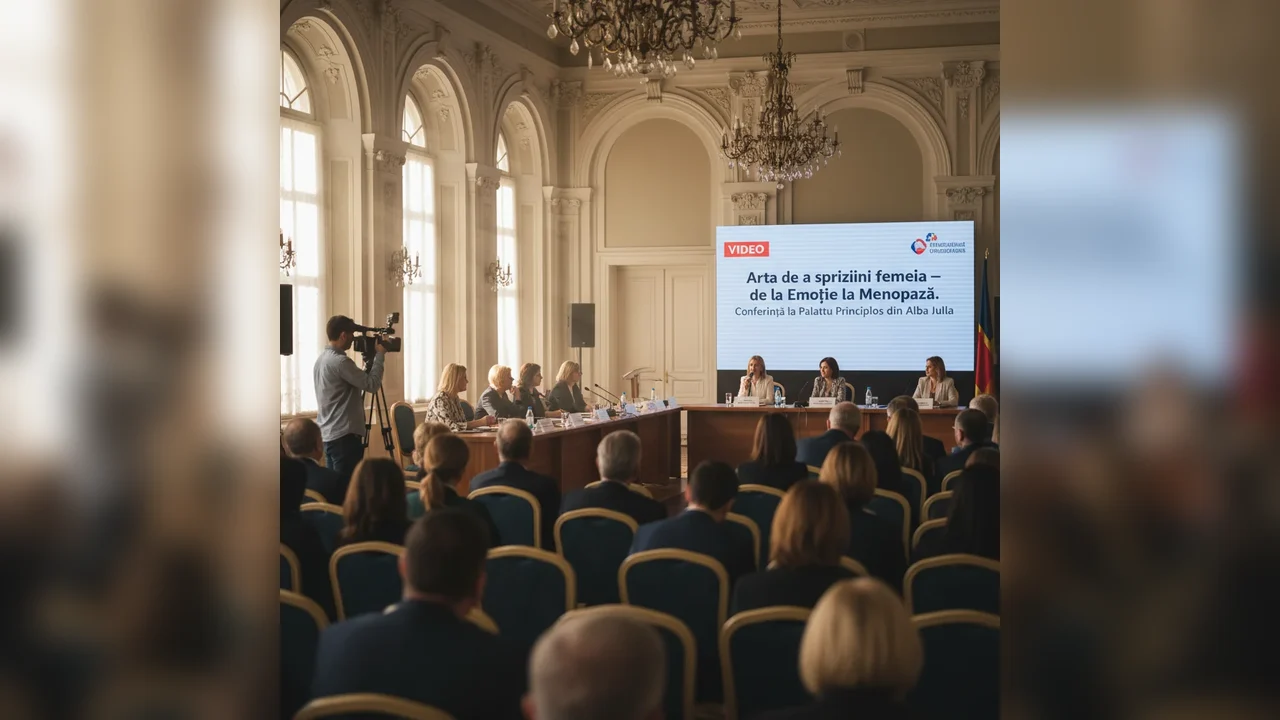 Conferință despre sprijinul femeilor la Palatul Principilor