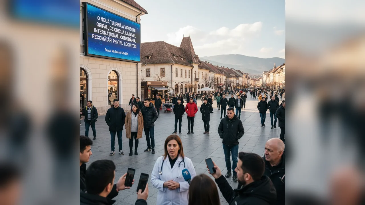 Confirmarea noii tulpini internaționale a virusului gripal în România și recomandări pentru populație