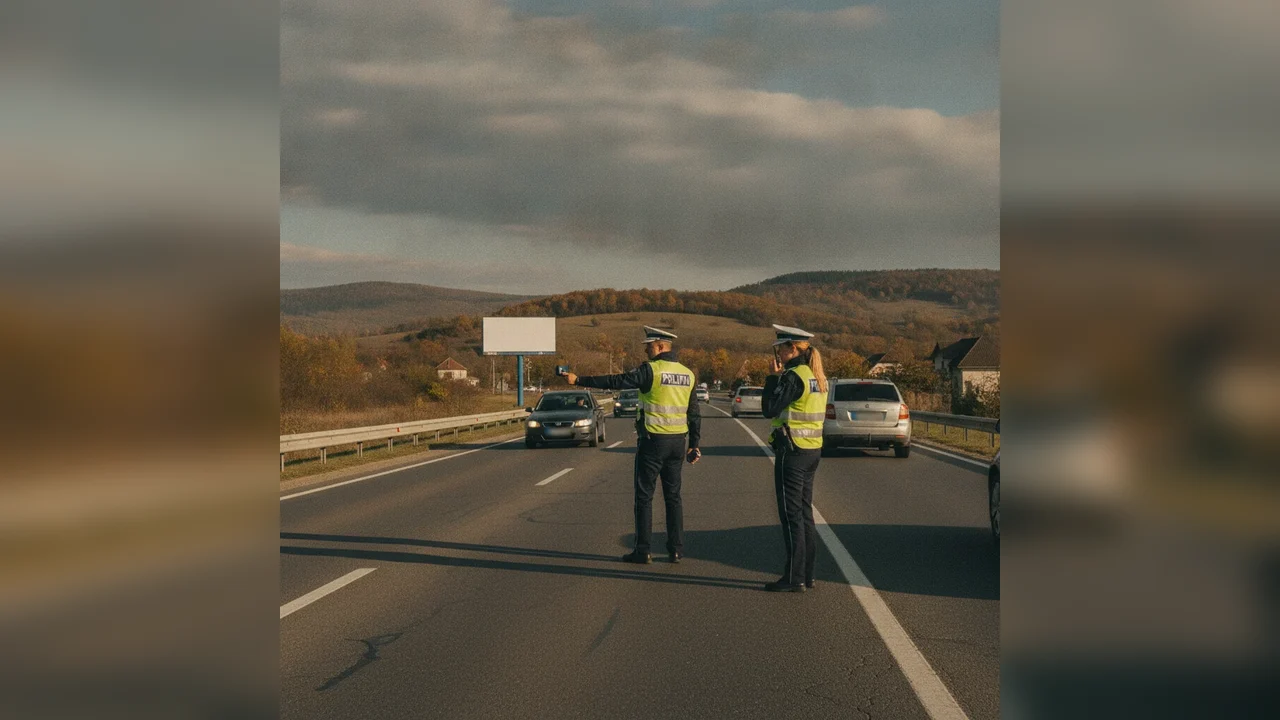 Controale rutiere extinse pe DN 1 Alba, marți, între orele 11-15