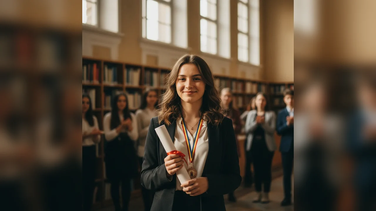 Cristiana Cioca de la Colegiul Lucian Blaga Sebeș, finalistă națională la Concursul Memoria Holocaustului 2026