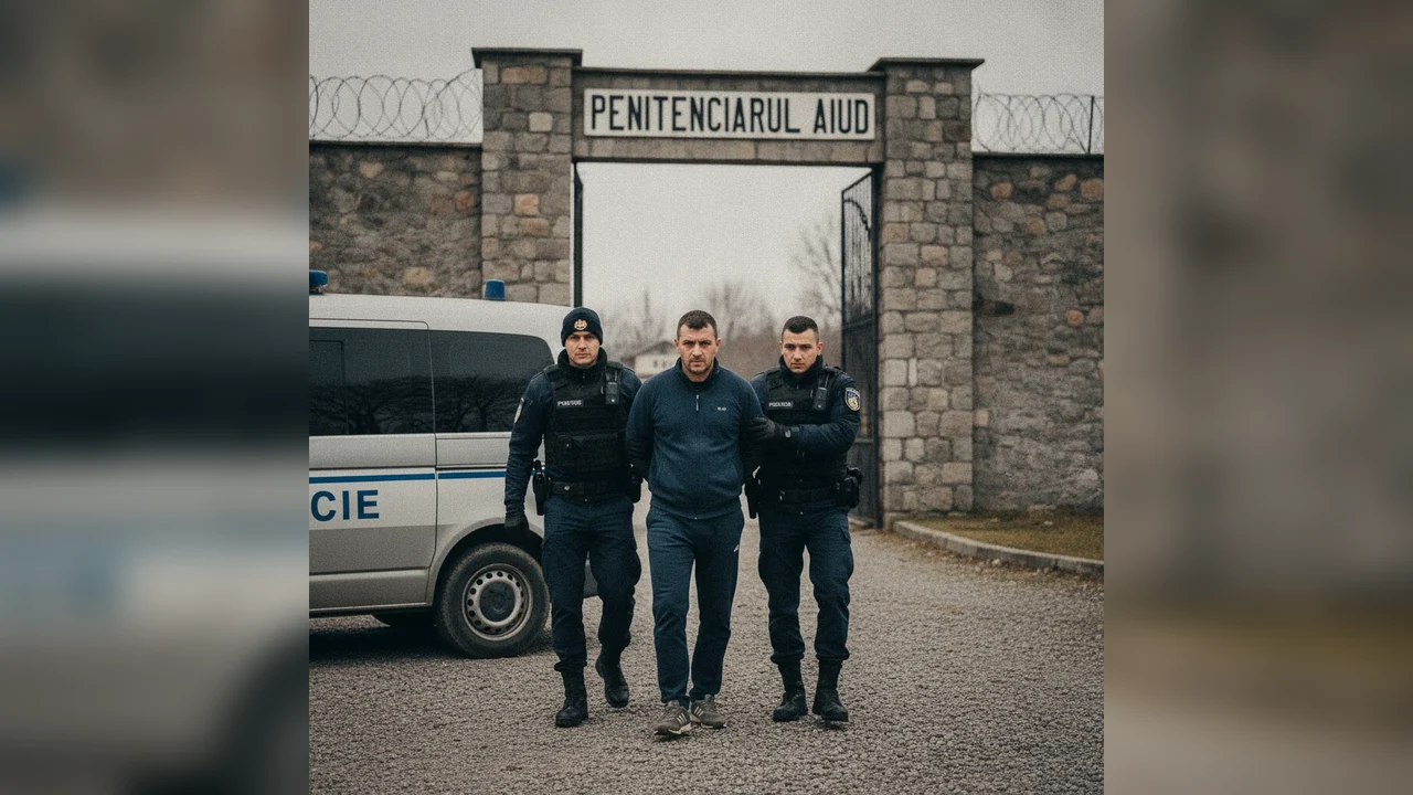 Cugirean Condamnat la Închisoare pentru Infracțiuni Rutiere, Depus la Aiud