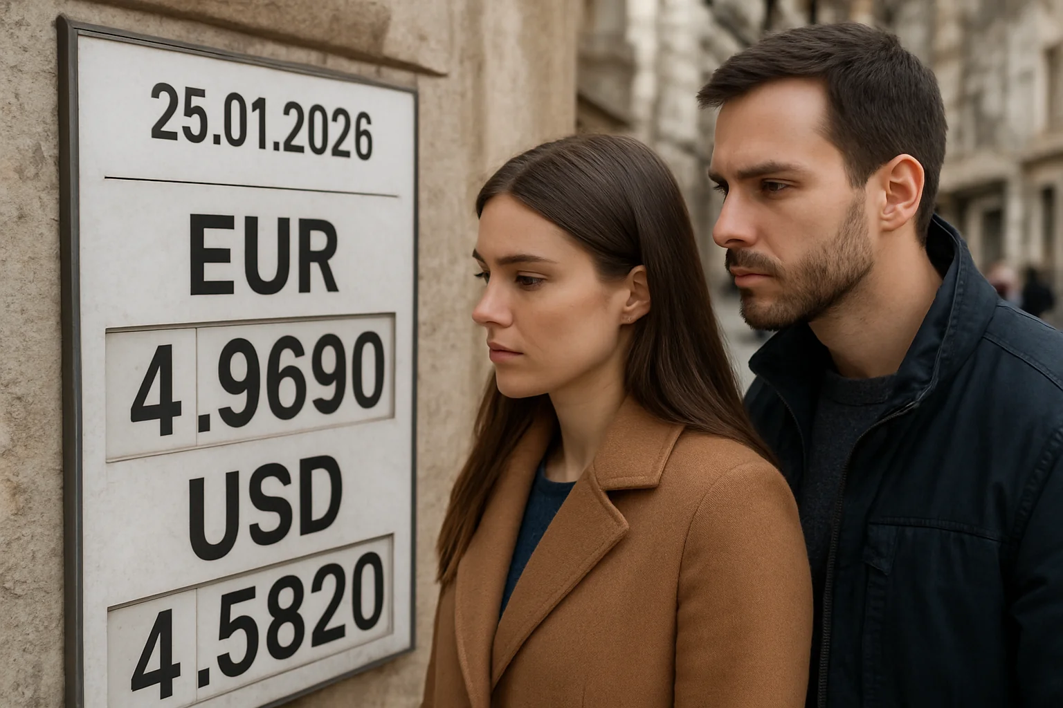 Curs valutar azi (BNR) – 2026-01-25