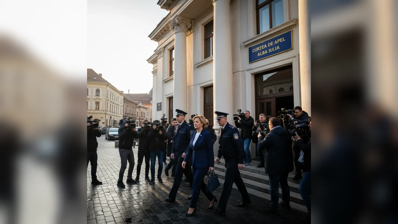 Curtea de Apel Alba Iulia analizează azi menținerea arestului Adrianei Viliginschi