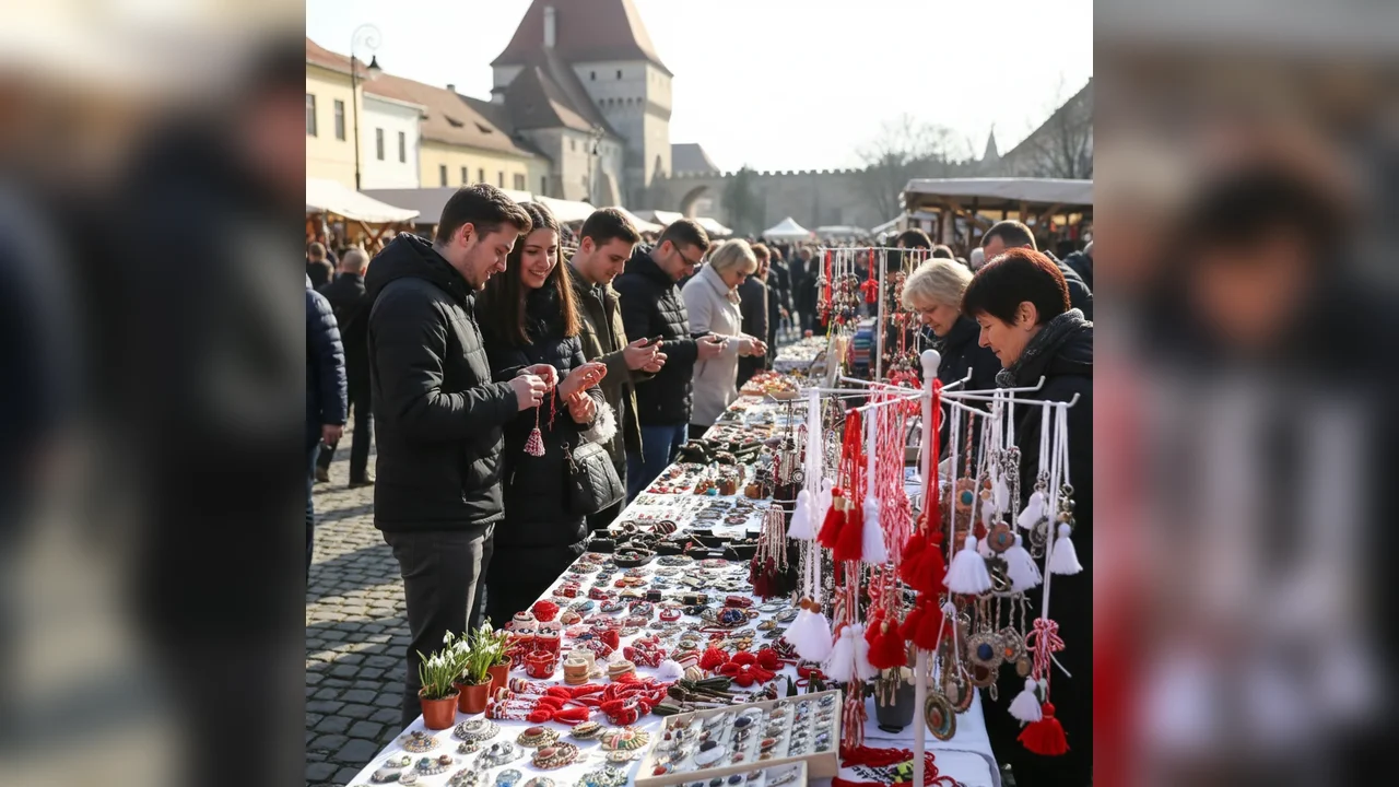De 1 Martie, Alba Iulia surprinde cu varietate largă de mărțișoare accesibile, de la modele tradiționale la bijuterii elegante.