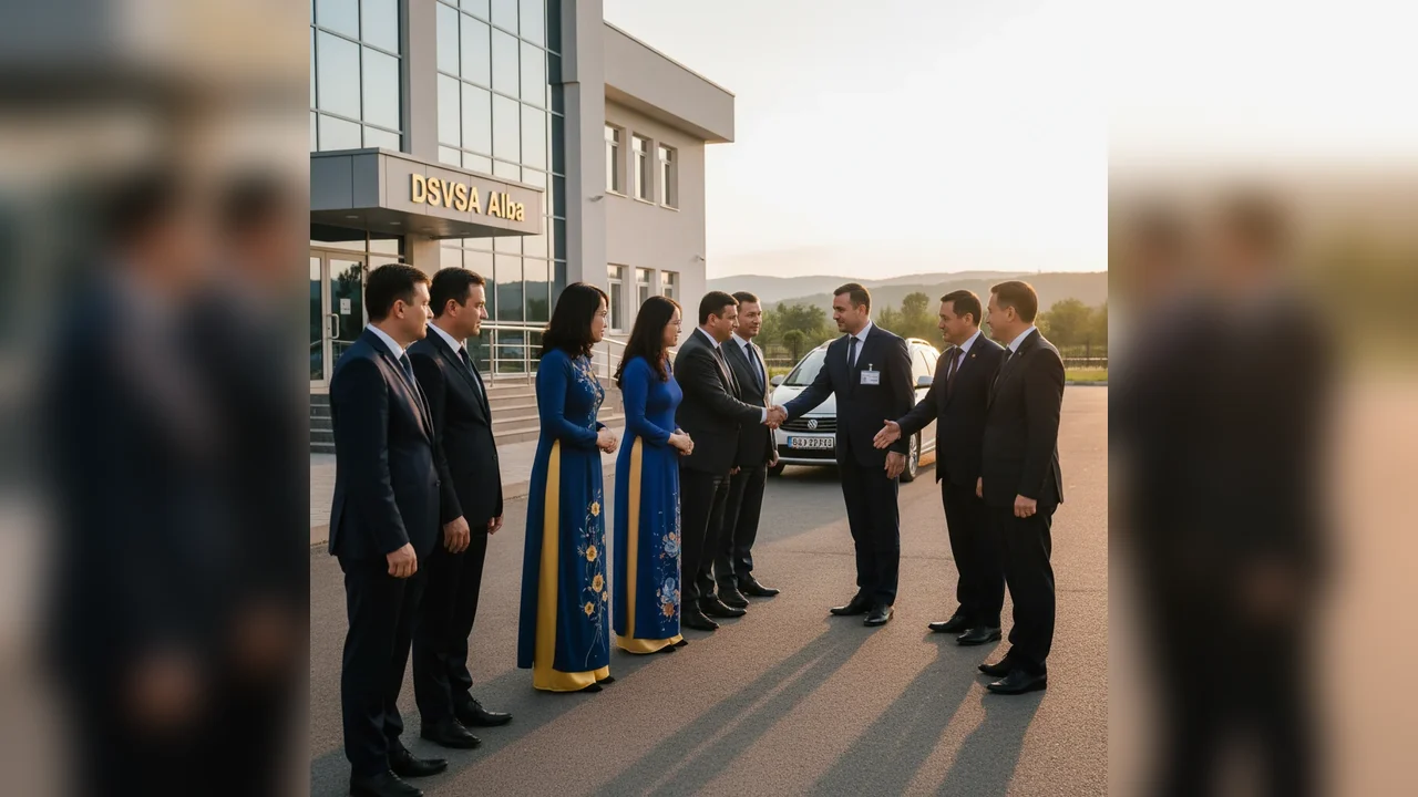 Delegatie oficială sanitar-veterinară din Vietnam în vizită la DSVSA și în județul Alba