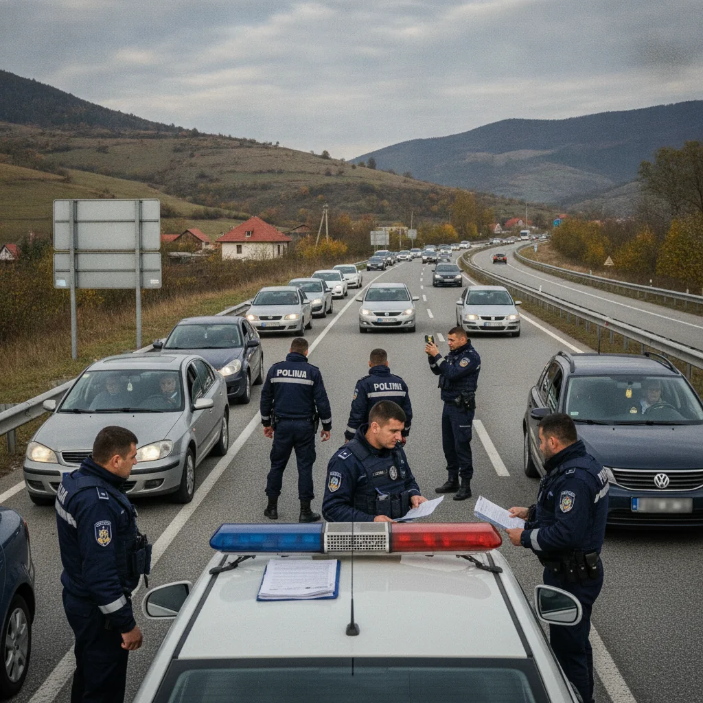 DN 1, în Alba: acțiunea RELEU s-a încheiat cu 96 de sancțiuni