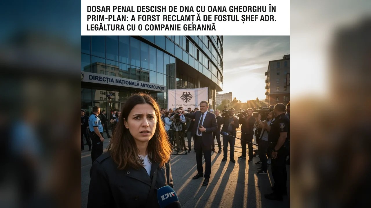 DNA deschide dosar penal cu Oana Gheorghiu implicată în scandal