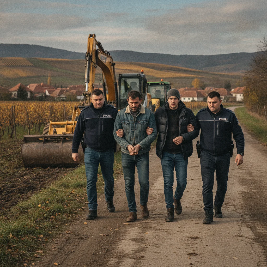 Doi bărbați din Vaslui, reținuți în Alba pentru furt de motorină