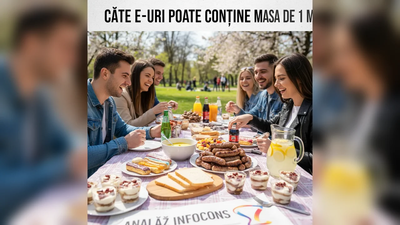 E-uri în masa de 1 Mai: analiză a celor mai populare alimente