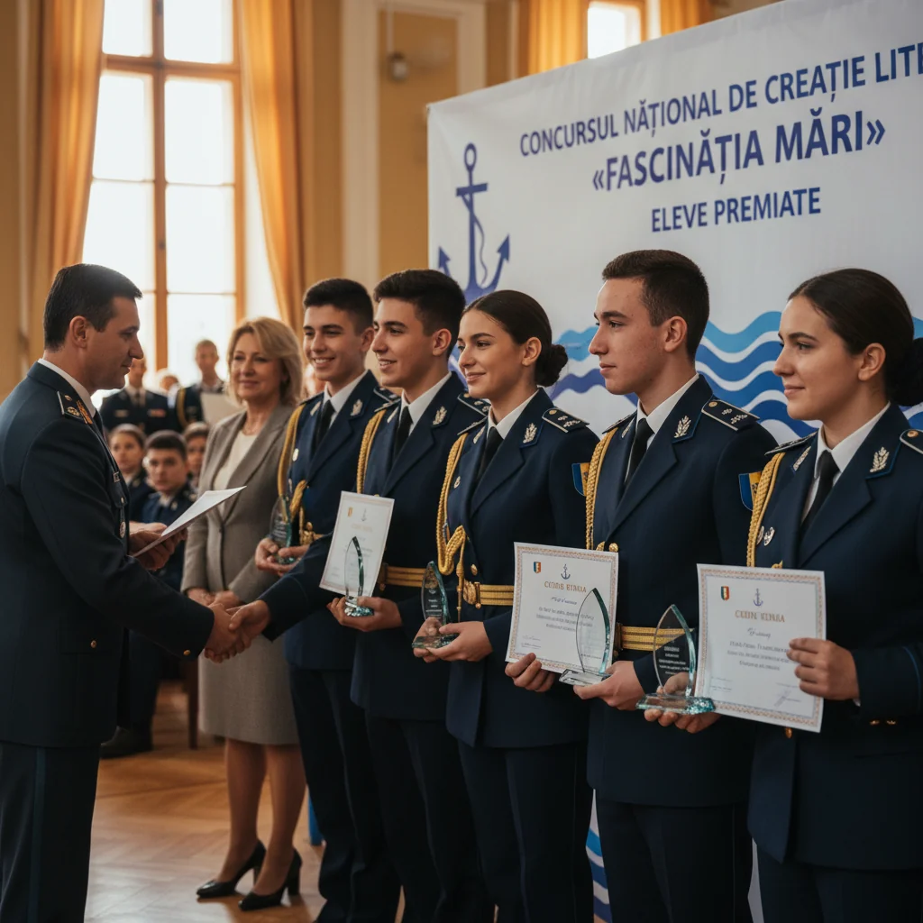 Eleve din Alba Iulia, premiate la Concursul Național de Creație Literară Fascinația mării