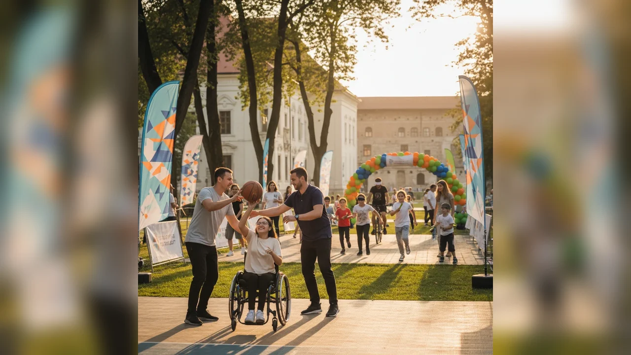 Eveniment pentru incluziune prin sport anunțat la Alba Iulia, cu acces gratuit
