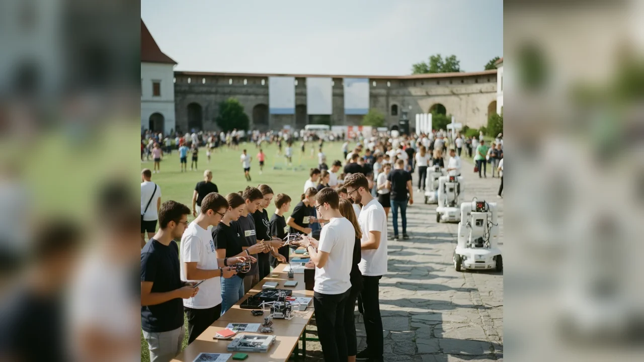 Eveniment UAB în Cetatea Alba Carolina: Ateliere și drone