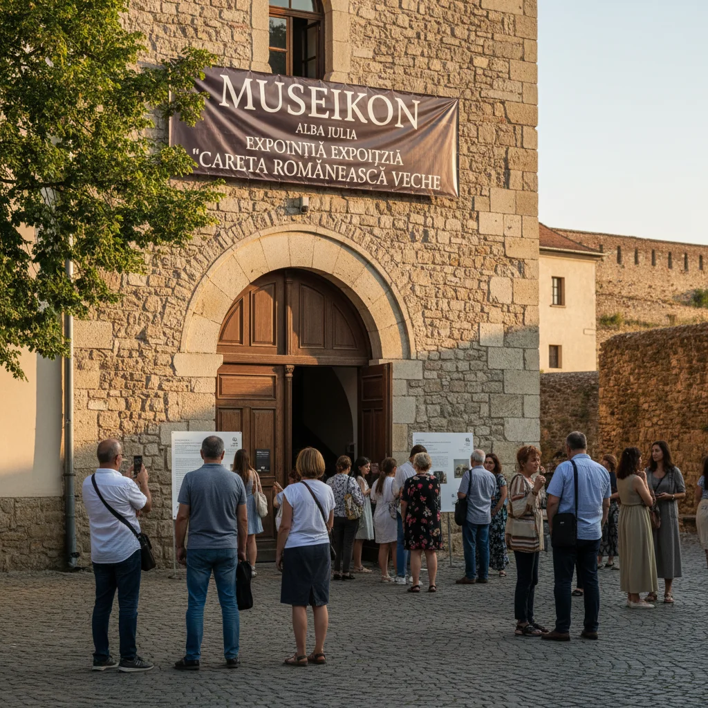 Expoziție despre carte românească veche, deschisă la Museikon Alba Iulia în ianuarie 2026