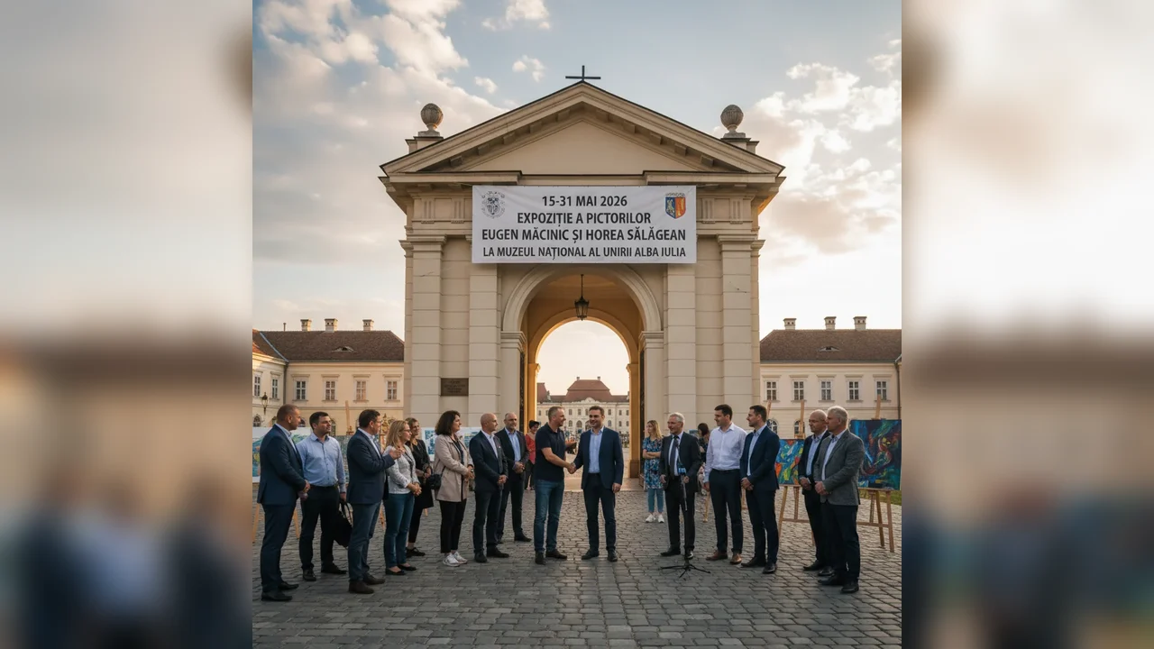 Expoziție pictori la Muzeul Național al Unirii din Alba Iulia