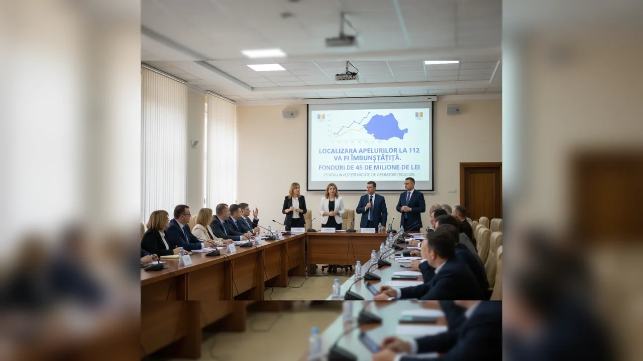 Fonduri de 45 milioane lei pentru îmbunătățirea localizării apelurilor la 112 de către operatorii telecom