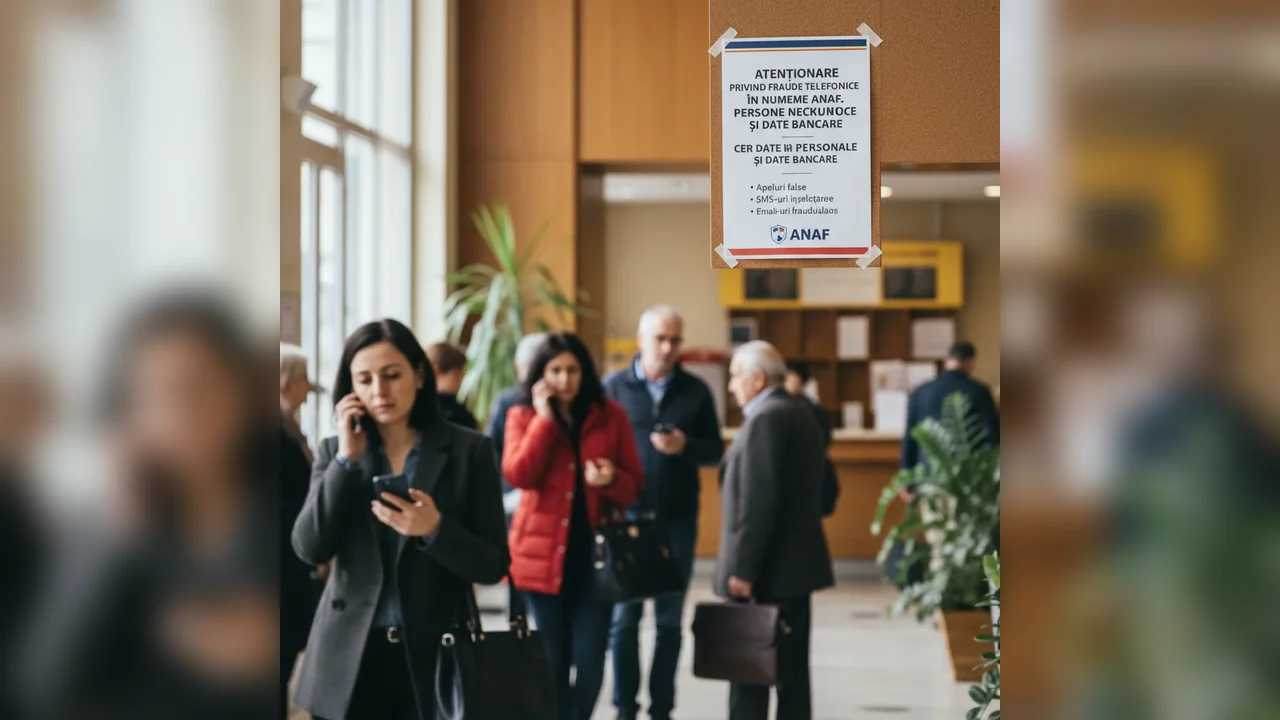 Fraude Telefonice în Numele ANAF – Cum Să Protejezi Datele Personale și Bancare