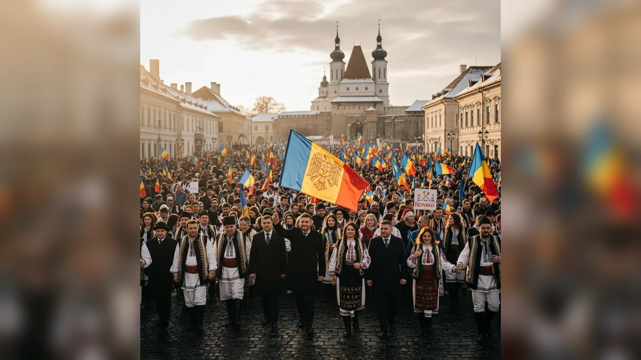 George Simion pregătește un marș AUR de 1 Decembrie la Alba Iulia, vizând 11.000 de participanți