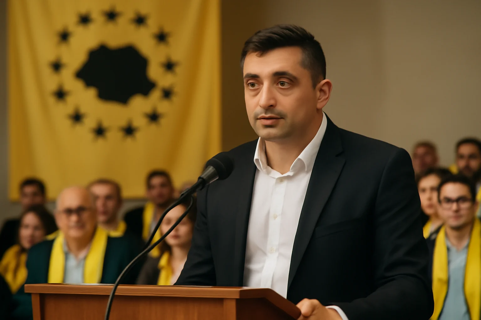 George Simion, unic candidat la președinția partidului