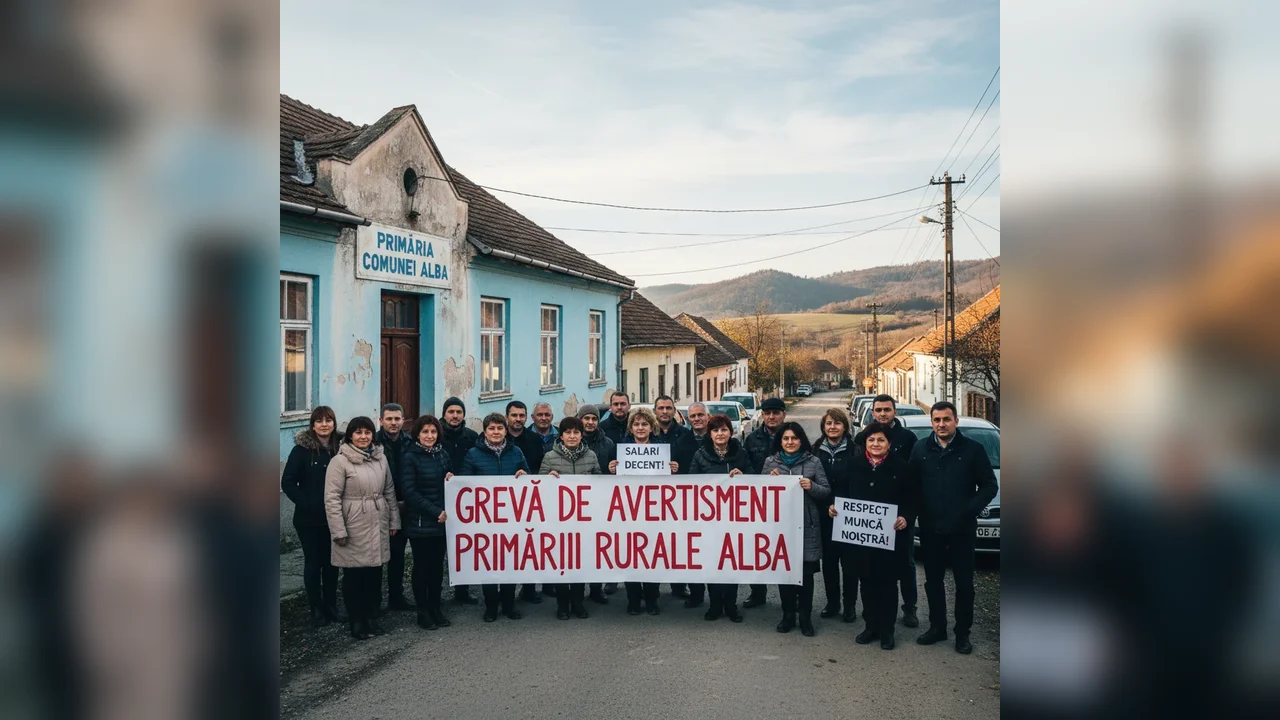 Grevă de avertisment anunțată în primăriile de comune din Alba Iulia și județul Alba