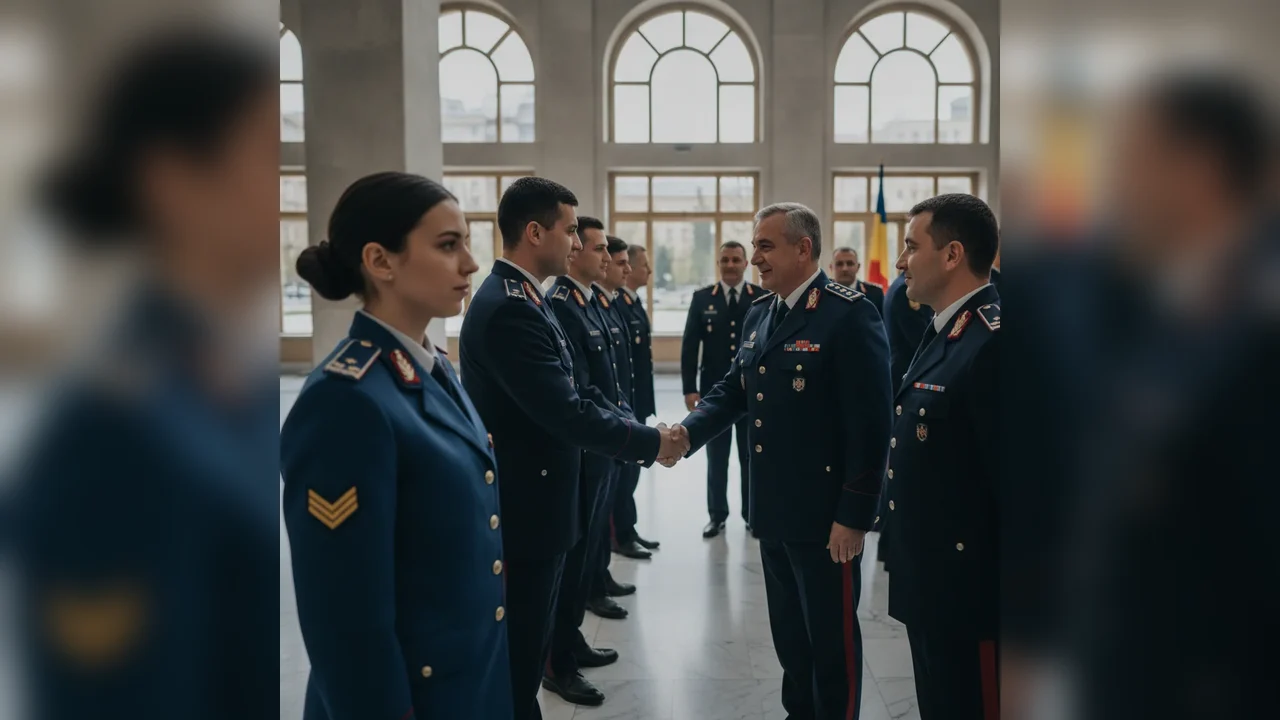 Ierarhia gradelor în Jandarmeria Română: de la sergent la general