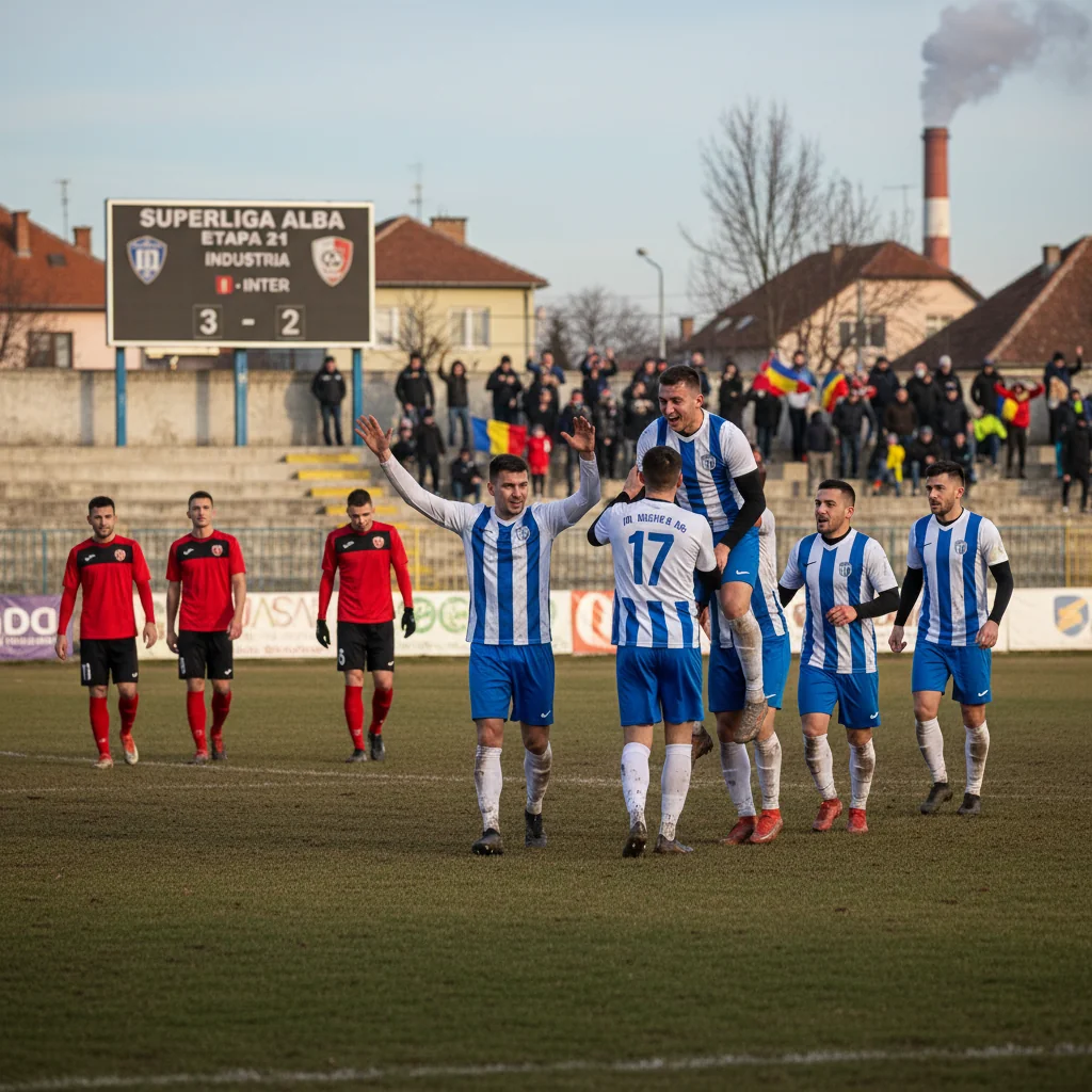 Industria Galda de Jos vence derby-ul etapei 21