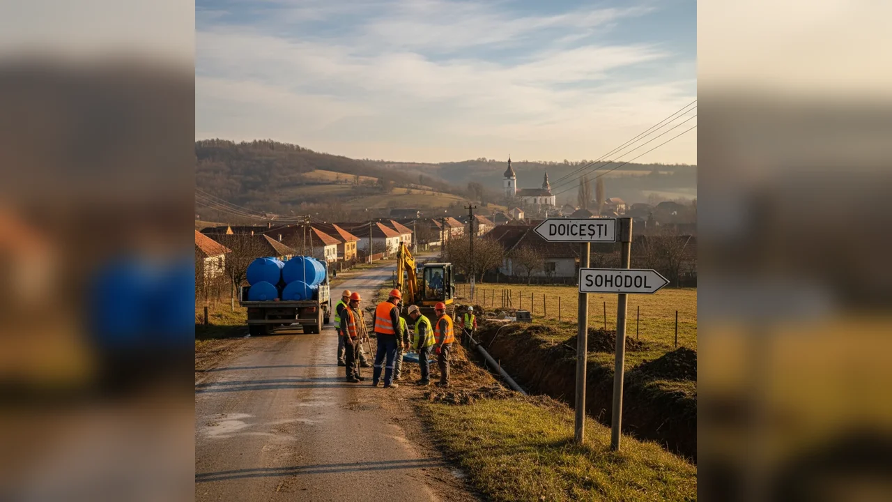 Intervenții la rețeaua de apă în două localități din Alba, joi 11 decembrie – alimentare temporar întreruptă